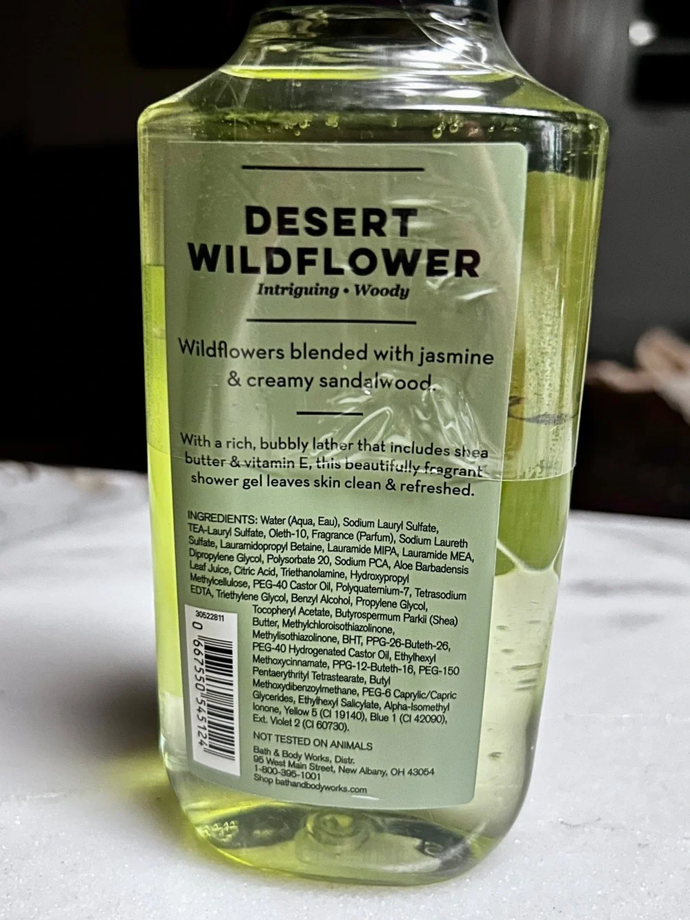 Bath & Bath Works ~ Desert Wildflower ~ 10 Oz. ~ Shower Gel ~ New & Sealed